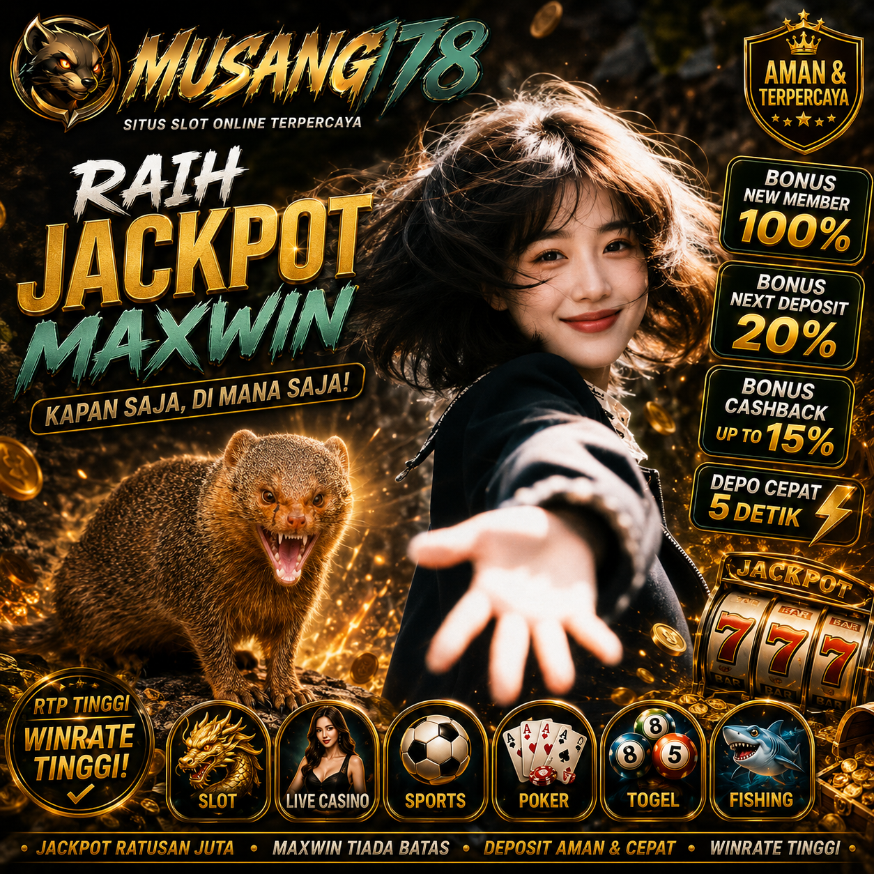 MUSANG178 # Portal Hewan, Game Bertema Musang dan Panduan Akses Mobile